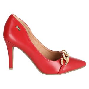 Stiletto Azaleia Liza-856 Rojo