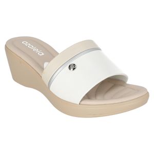 Sandalias Azaleia Eva-819 Blanco/Plata