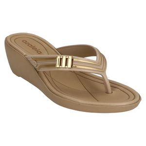 Sandalias Azaleia Mariana Soft Tam-905 Beige Claro
