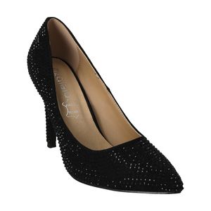 Stiletto Azaleia Cristina-151 Negro Glitter