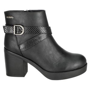 Botines Azaleia Mafer-304 Negro