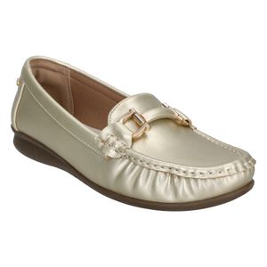 Mocasines Azaleia Lady-282 Dorado