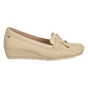 Mocasines Azaleia Malu-942 Crema