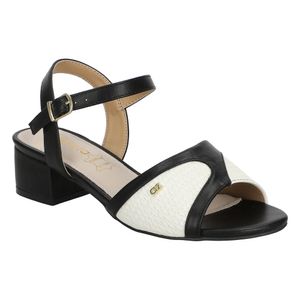 Sandalias Azaleia Sienna-512 Blanco/Negro