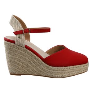 Sandalias Salome-089 Rojo