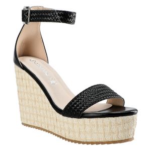Sandalias Lais-076 Negro