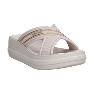 Sandalias Azaleia Soft Slide Plat Fem-680 Hueso